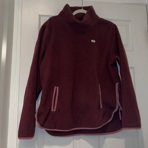 A&F Burgundy turtle neck sweater